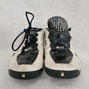 Warrior C4 Basketball Shoes White/Black - Size 10.5